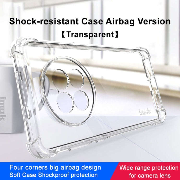 For Huawei Mate 50 imak Shockproof Airbag TPU Phone Case(Transparent)