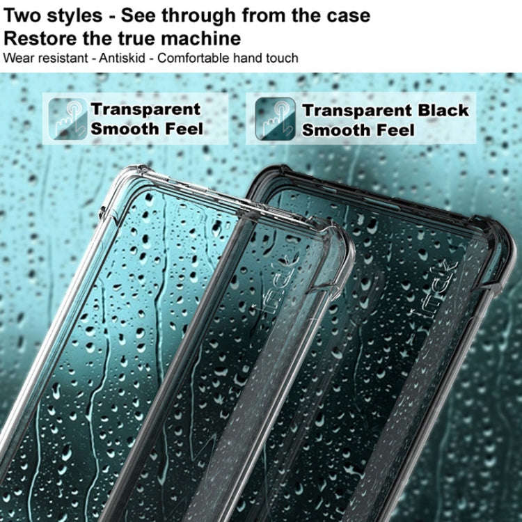 For Huawei Mate 50 Pro imak Shockproof Airbag TPU Phone Case(Transparent)