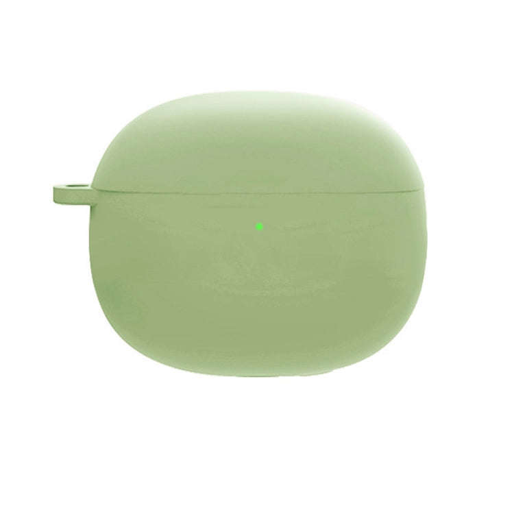 For Redmi Buds4 Pro Silicone Earphone Protective Case with D Carabiner(Green)