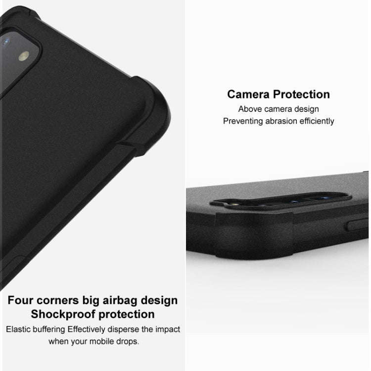 For Sony Xperia 5 IV imak Shockproof Airbag TPU Phone Case(Matte Grey)