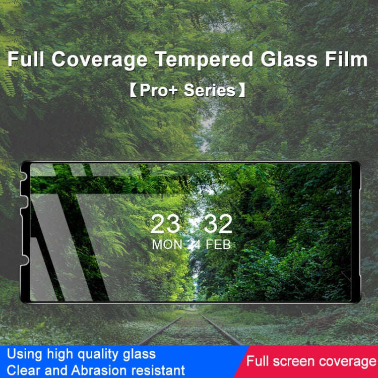 For Sony Xperia 5 IV imak 9H Full Screen Tempered Glass Film Pro+ Series