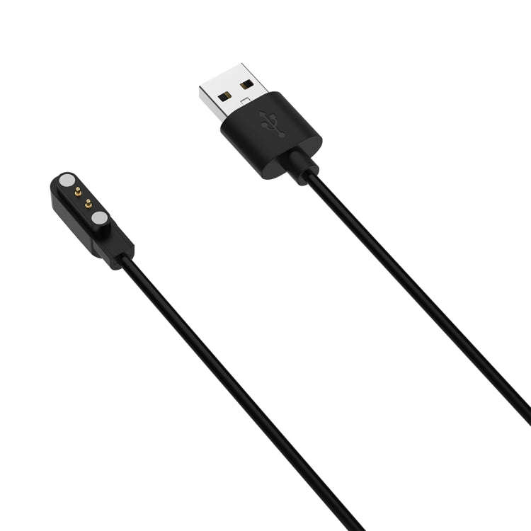 For Realme TechLife Watch Watch Magnetic Charging Cable Length: 1.2m(Black)