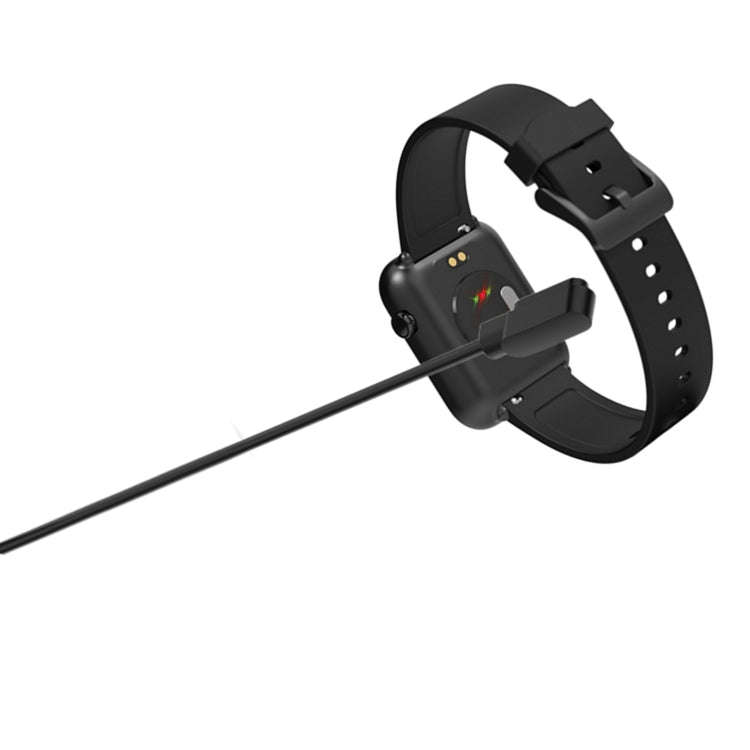 For Realme TechLife Watch Watch Magnetic Charging Cable Length: 1.2m(Black)