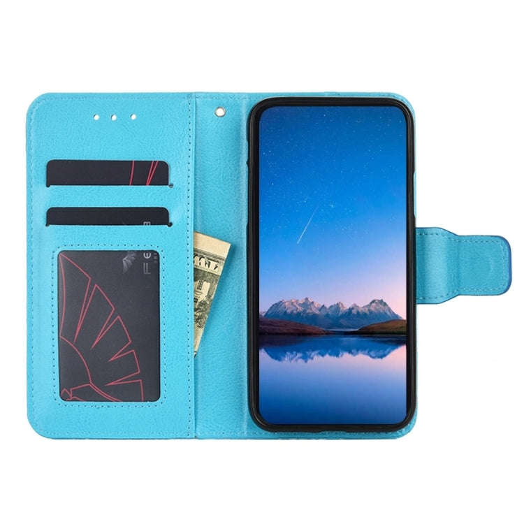 For Sharp Aquos Sense7 Crystal Texture Leather Phone Case(Rose Red)