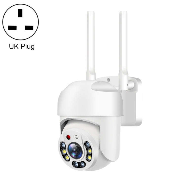 QX65 2MP HD IP66 Waterproof 5G Dual Band Wireless WiFi Camera, Specification:UK Plug