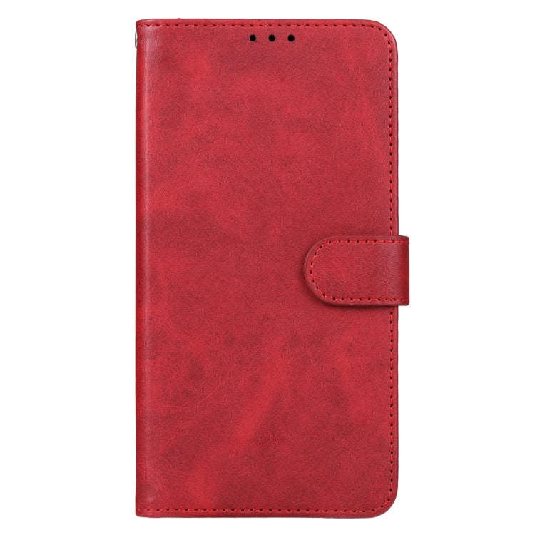 For Alcatel 1C 2019 Leather Phone Case(Red)