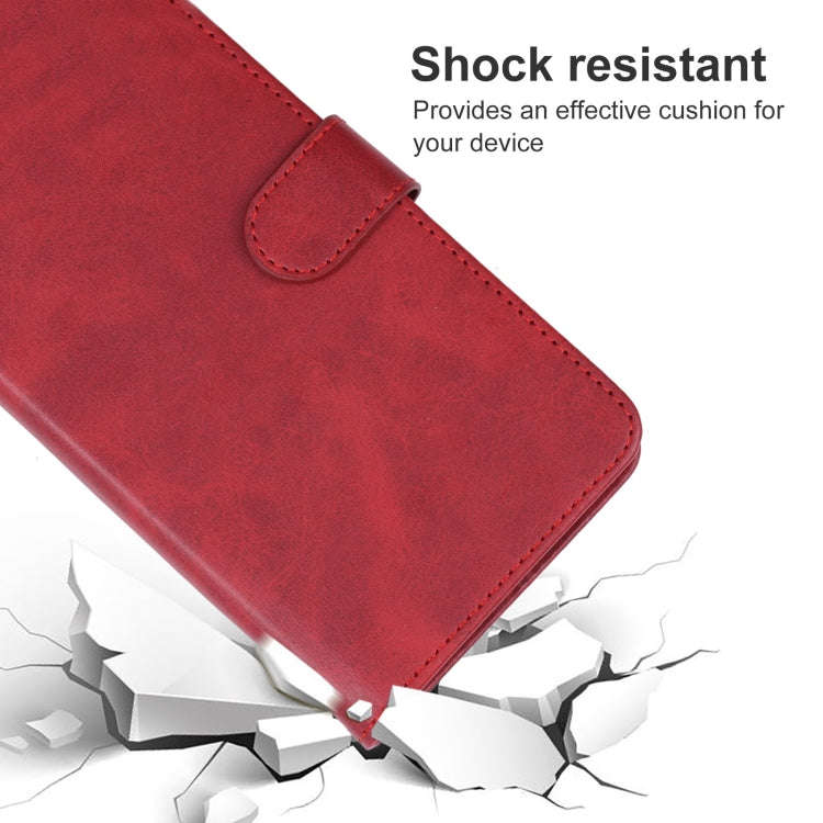 For Alcatel 1C 2019 Leather Phone Case(Red)