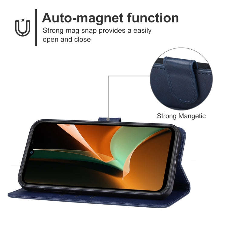 For Ulefone Armor 17 Pro Leather Phone Case(Blue)