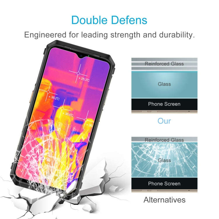 For Ulefone Power Armor 18T 10pcs 0.26mm 9H 2.5D Tempered Glass Film