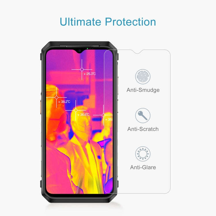 For Ulefone Power Armor 18T 50pcs 0.26mm 9H 2.5D Tempered Glass Film