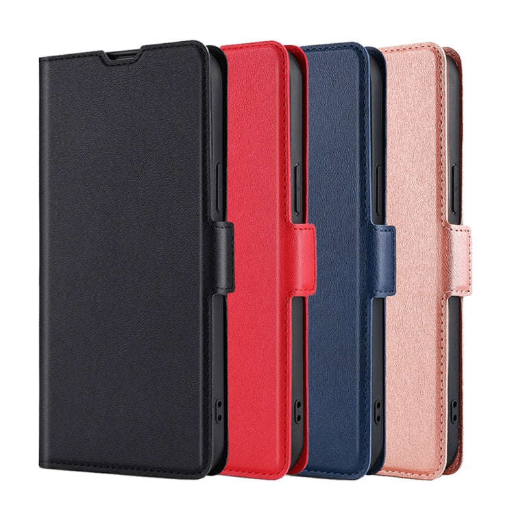 For OnePlus Nord N20 SE 4G Ultra-thin Voltage Side Buckle Leather Phone Case(Black)