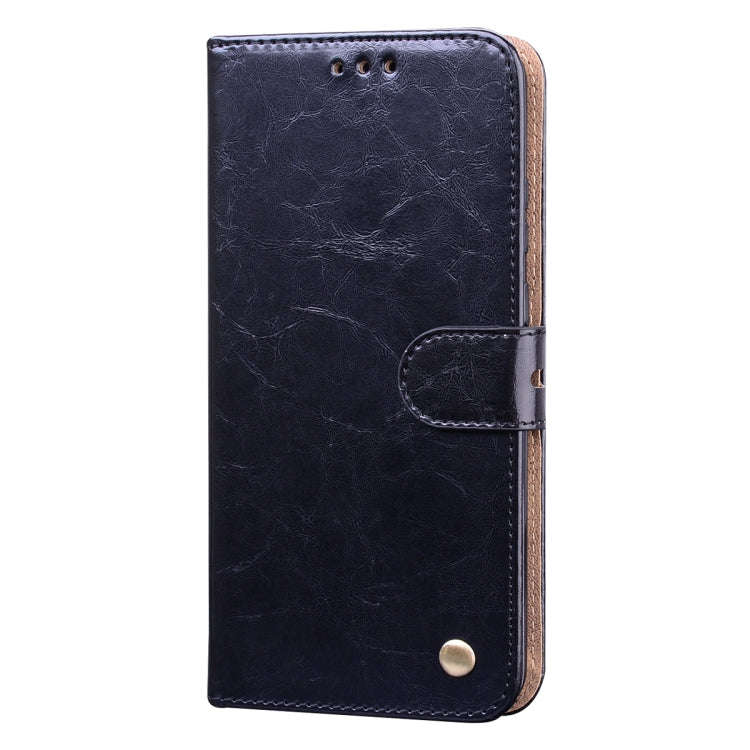 For Honor X7/Play 30 Plus Oil Wax Texture Leather Phone Case(Black)