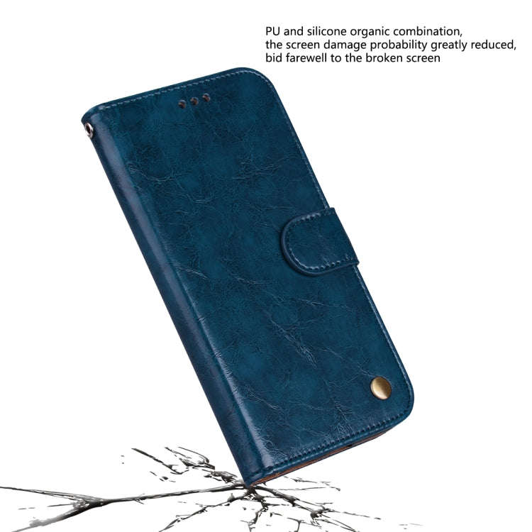For Honor X7/Play 30 Plus Oil Wax Texture Leather Phone Case(Black)