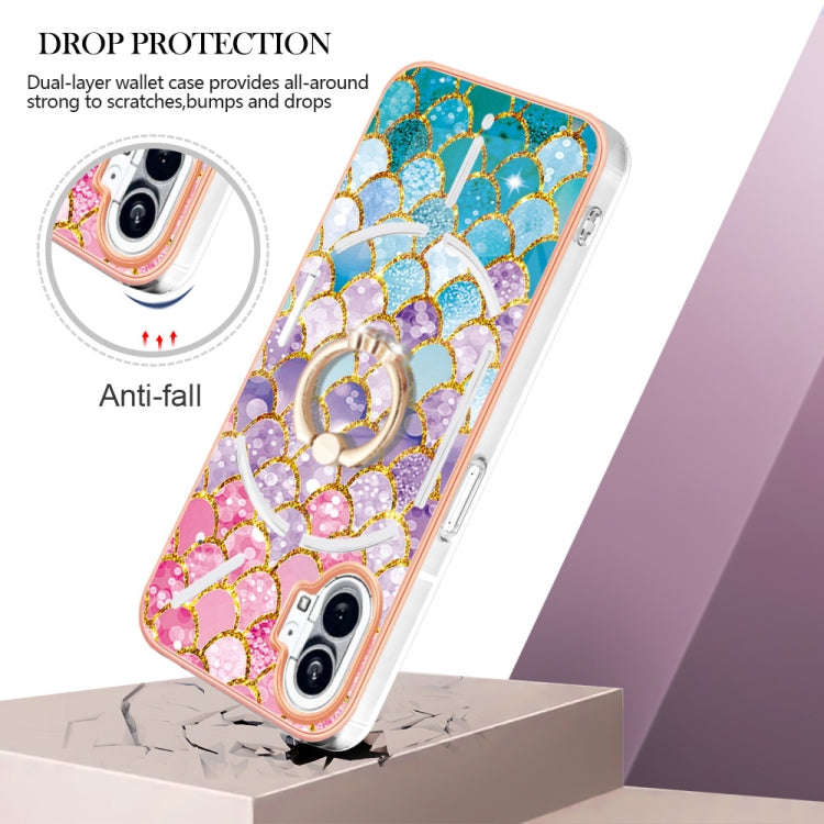 For Nothing Phone 1 Electroplating IMD TPU Phone Case(Colorful Scales)