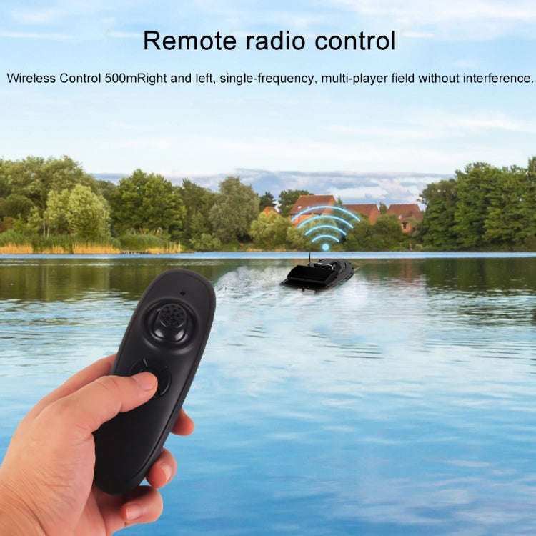 D12F Multi-function Intelligent Remote Control Nest Ship Fishing Bait Boat, With Decoupler(EU Plug)