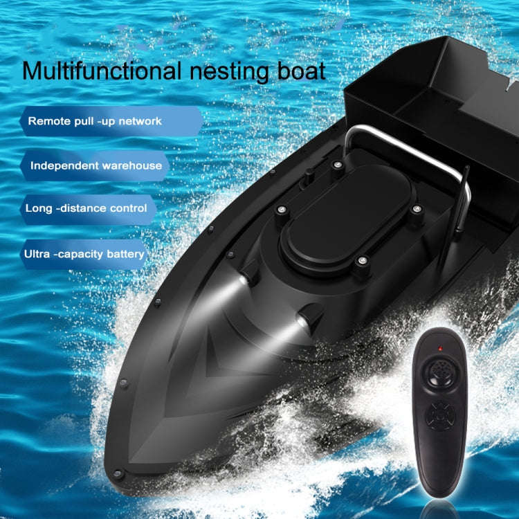 D12F Multi-function Intelligent Remote Control Nest Ship Fishing Bait Boat, With Decoupler(EU Plug)