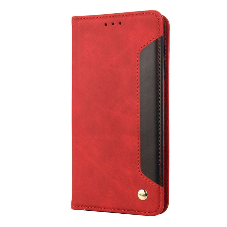 For Nothing Phone 1 Skin Feel Splicing Leather Phone Case(Red)