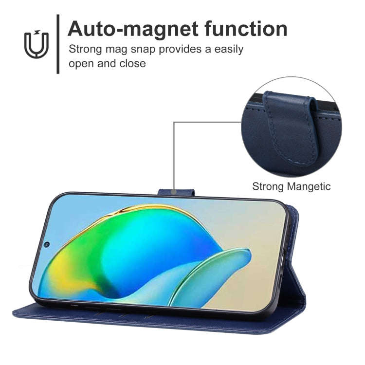 For ZTE Axon 40 SE Leather Phone Case(Blue)
