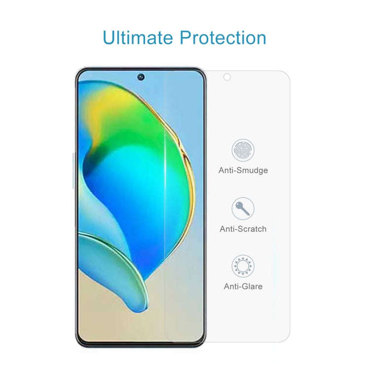 For ZTE Axon 40 SE 50pcs 0.26mm 9H 2.5D Tempered Glass Film