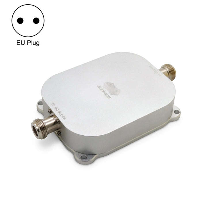 Sunhans 0305SH200780 2.4GHz/5.8GHz 4000mW Dual Band Outdoor WiFi Signal Booster, Plug:EU Plug