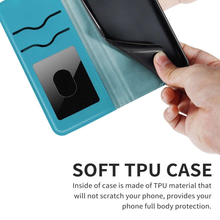For Google Pixel 7 Pro Life Tree Embossing Pattern Horizontal Flip Leather Phone Case(Blue)