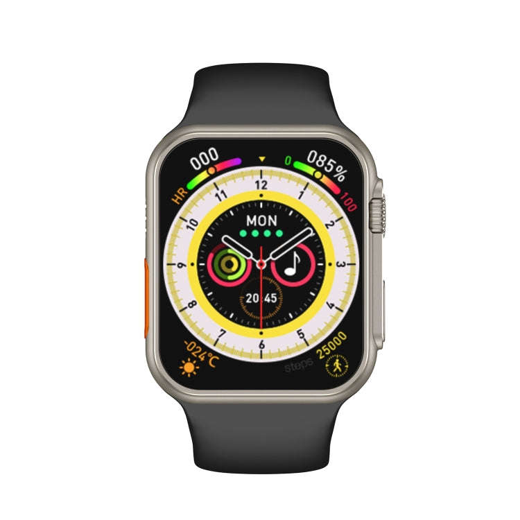 W8 Ultra 2.02 inch TFT Screen Smart Watch, IP68 Waterproof Support Heart Rate & Blood Oxygen Moni...