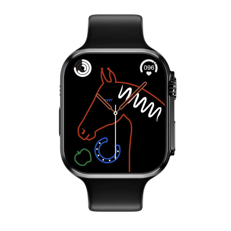 WS8 Pro 2.0 inch IPS Full Touch Screen Smart Watch, IP67 Waterproof Support Heart Rate & Blood Ox...