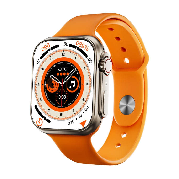 WS8 Plus 2.0 inch IPS Full Touch Screen Smart Watch, IP68 Waterproof Support Heart Rate & Blood O...