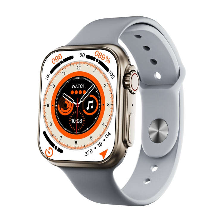 WS8 Plus 2.0 inch IPS Full Touch Screen Smart Watch, IP68 Waterproof Support Heart Rate & Blood O...