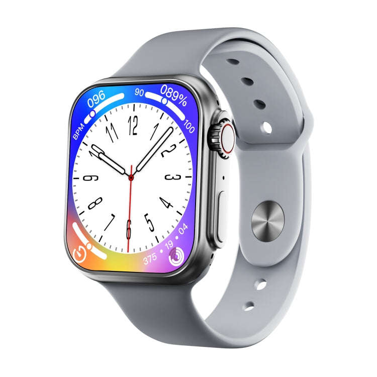 WS8 Plus 2.0 inch IPS Full Touch Screen Smart Watch, IP68 Waterproof Support Heart Rate & Blood O...