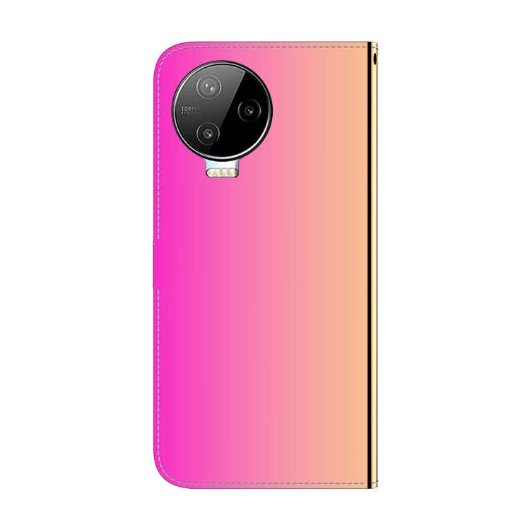 For Infinix Note 12 Pro 4G Imitated Mirror Surface Leather Phone Case(Gradient Color)