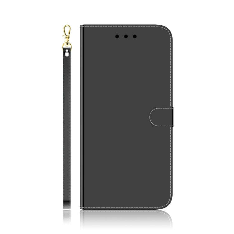For Infinix Note 12 Pro 4G Imitated Mirror Surface Leather Phone Case(Black)