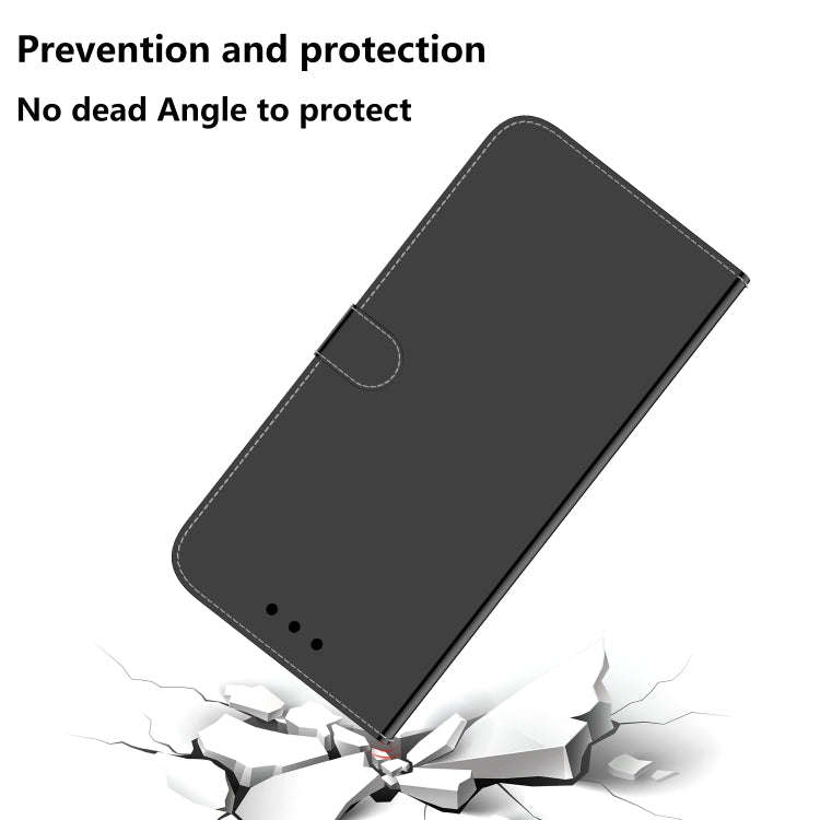 For Infinix Note 12 Pro 4G Imitated Mirror Surface Leather Phone Case(Black)