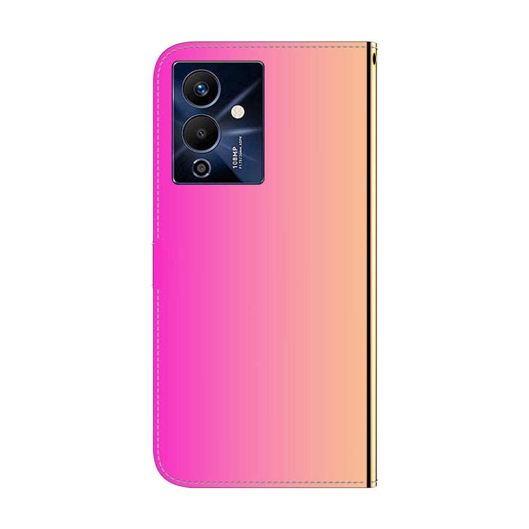 For Infinix Note 12 Pro 5G Imitated Mirror Surface Leather Phone Case(Gradient Color)