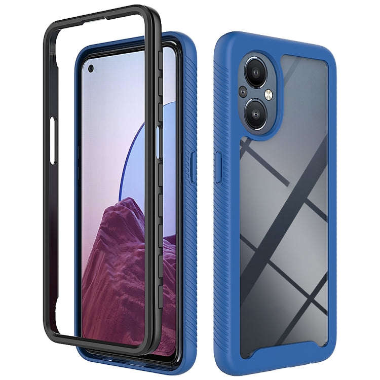 For OnePlus Nord N20 5G / OPPO Reno7 Z 5G / Reno8 Lite 5G  Starry Sky Solid Color Shockproof TPU ...