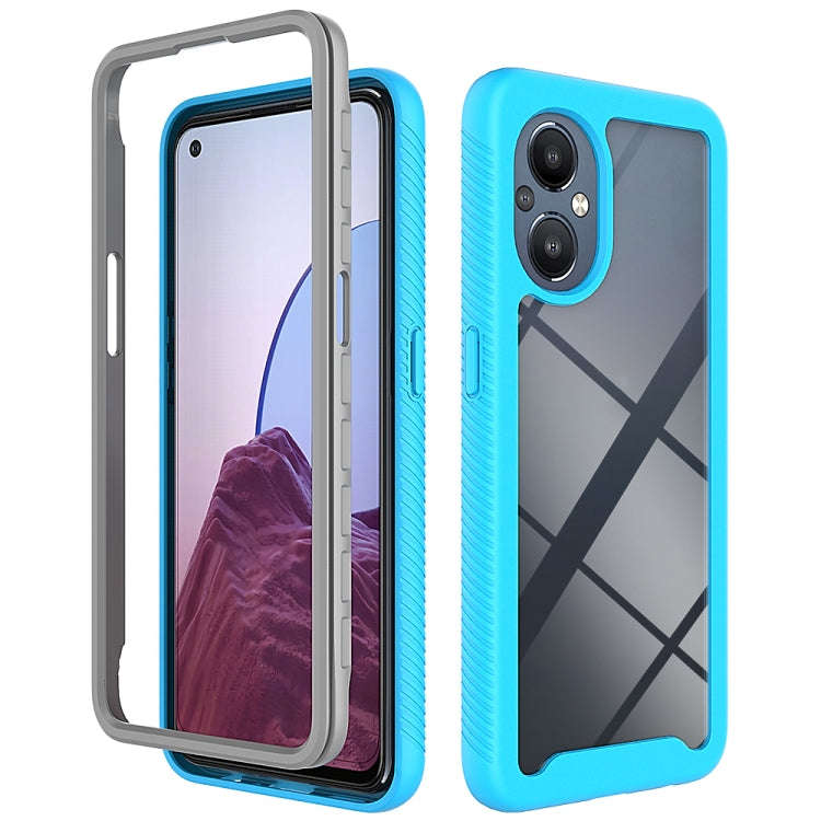 For OnePlus Nord N20 5G / OPPO Reno7 Z 5G / Reno8 Lite 5G  Starry Sky Solid Color Shockproof TPU ...