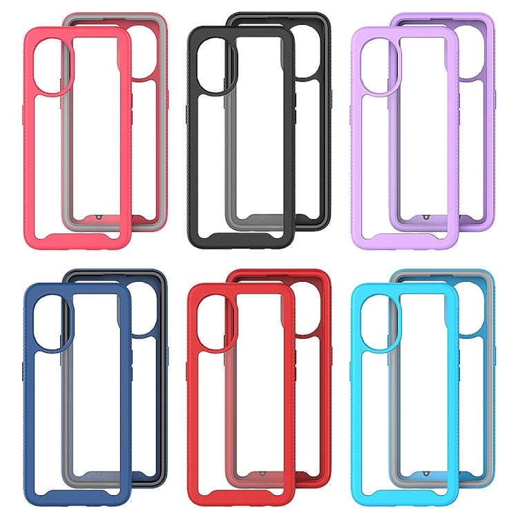 For OnePlus Nord N20 5G / OPPO Reno7 Z 5G / Reno8 Lite 5G  Starry Sky Solid Color Shockproof TPU ...