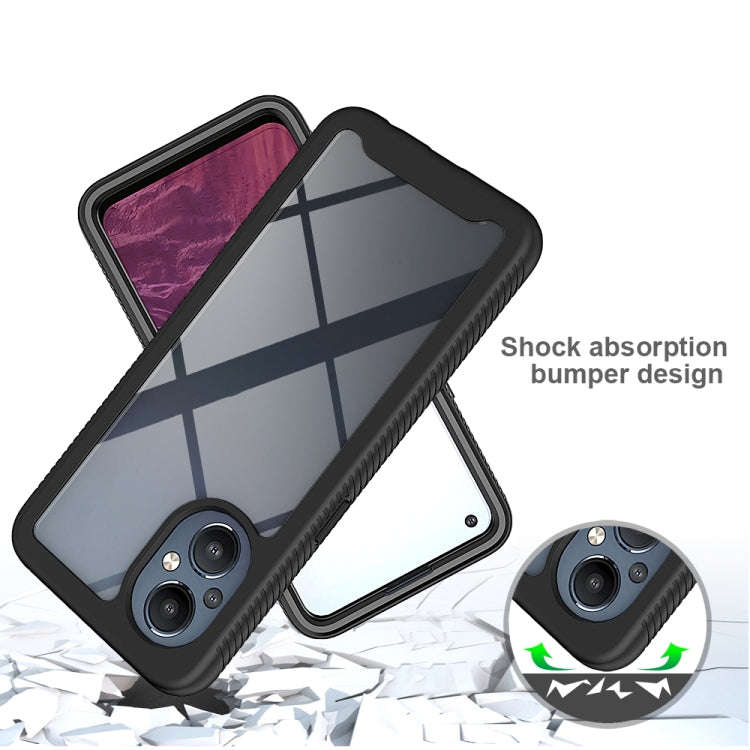 For OnePlus Nord N20 5G / OPPO Reno7 Z 5G / Reno8 Lite 5G  Starry Sky Solid Color Shockproof TPU ...