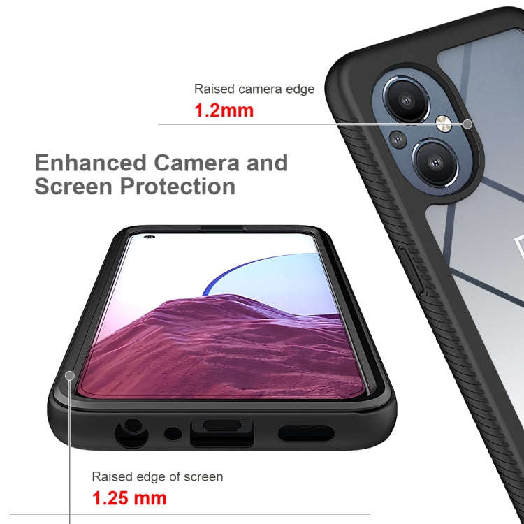 For OnePlus Nord N20 5G / OPPO Reno7 Z 5G / Reno8 Lite 5G  Starry Sky Solid Color Shockproof TPU ...
