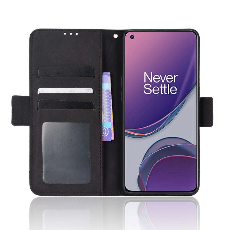 For OnePlus Nord N20 5G Skin Feel Calf Texture Card Slots Leather Phone Case(Black)
