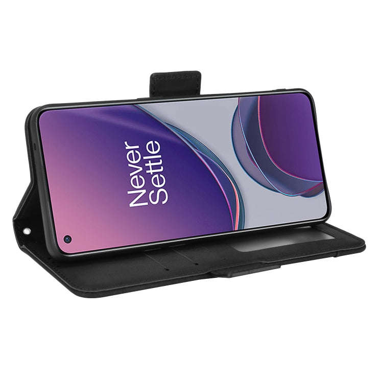 For OnePlus Nord N20 5G Skin Feel Calf Texture Card Slots Leather Phone Case(Black)