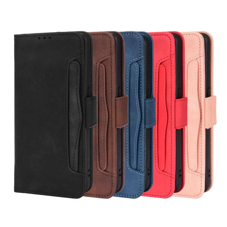For OnePlus Nord N20 5G Skin Feel Calf Texture Card Slots Leather Phone Case(Blue)
