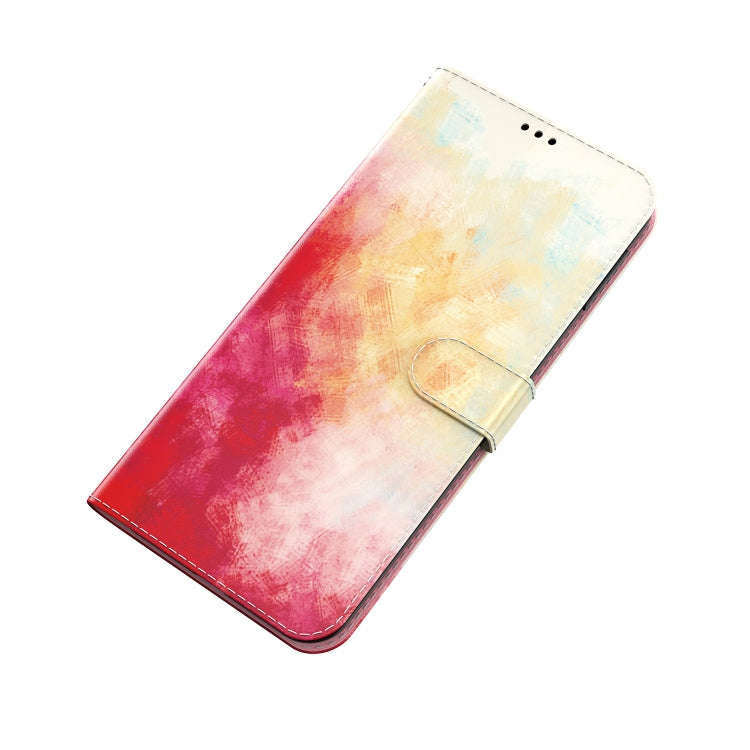 For Infinix Note 12 Pro 5G Watercolor Pattern Flip Leather Phone Case(Spring Cherry)