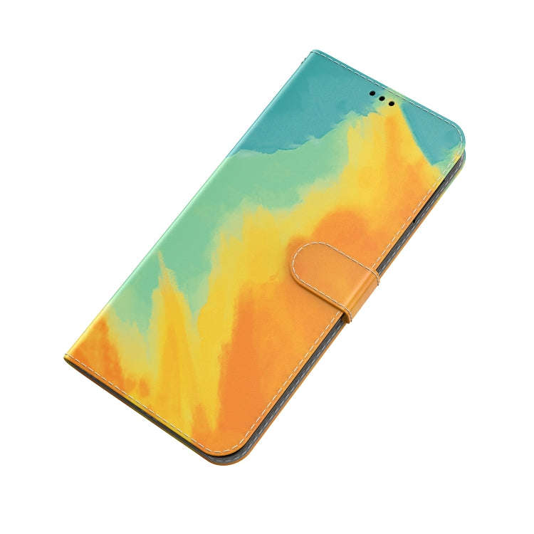 For Tecno Camon 19 Neo Watercolor Pattern Flip Leather Phone Case(Autumn Leaf Color)
