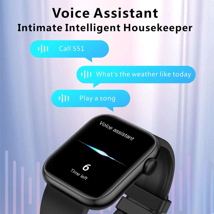 QX7 1.85 inch TFT Screen Smart Watch, Support Bluetooth Call / Hearth Monitoring / 100+ Sports Mo...