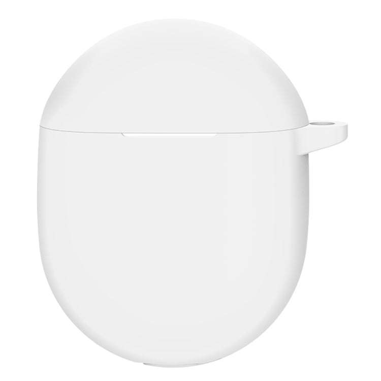 For Google Pixel Buds Pro Wireless Earphone Silicone Protective Case with Hook(White)