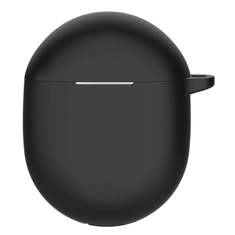 For Google Pixel Buds Pro Wireless Earphone Silicone Protective Case with Hook(Black)