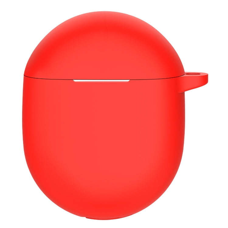 For Google Pixel Buds Pro Wireless Earphone Silicone Protective Case with Hook(Red)