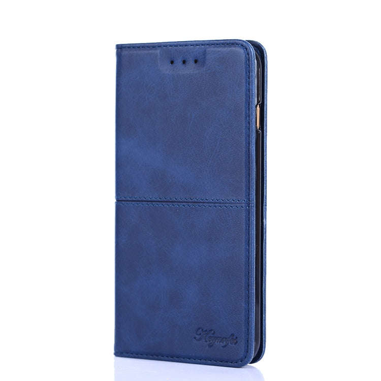 For OnePlus Nord N20 SE 4G Cow Texture Magnetic Leather Phone Case(Blue)