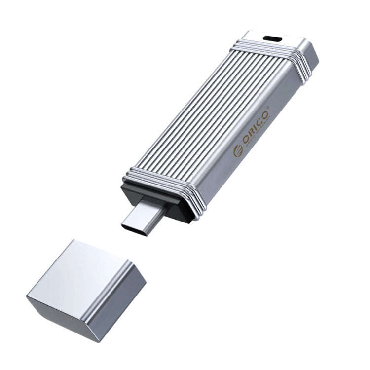 ORICO UFS Flash Drive, Read: 411MB/s, Write: 353MB/s, Memory:256GB, Port:Type-C(Silver)